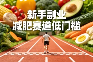 新手副业减肥这个赛道这个低门槛-众一创享站